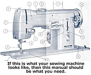 manual maquina de coser kenmore